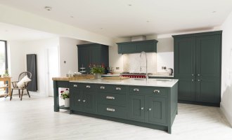 Create calm in the kitchen with stylish storage from the Laura Ashley Kitchen Collection