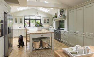 CASE STUDY: Timeless & elegant Laura Ashley Rosedale Sage Kitchen